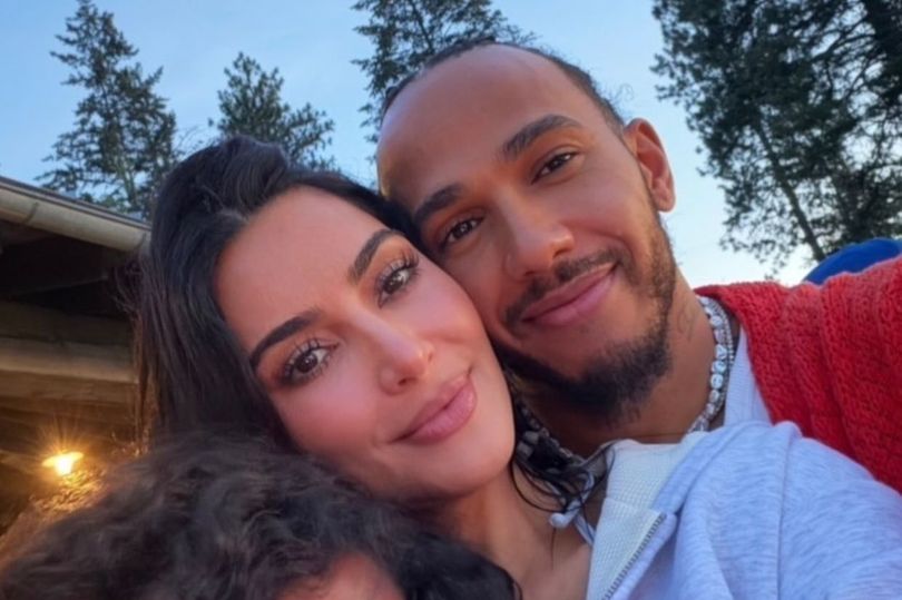 Kim Kardashian 'leaning' on boyfriend Lewis Hamilton after tragic family death
