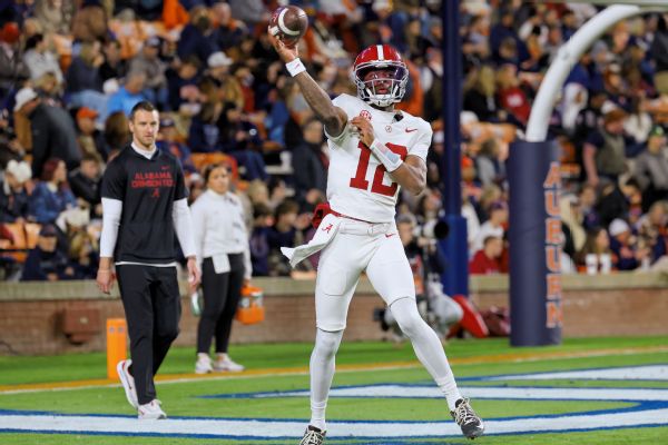 Alabama's DeBoer says QB competition will be 'tough decision'