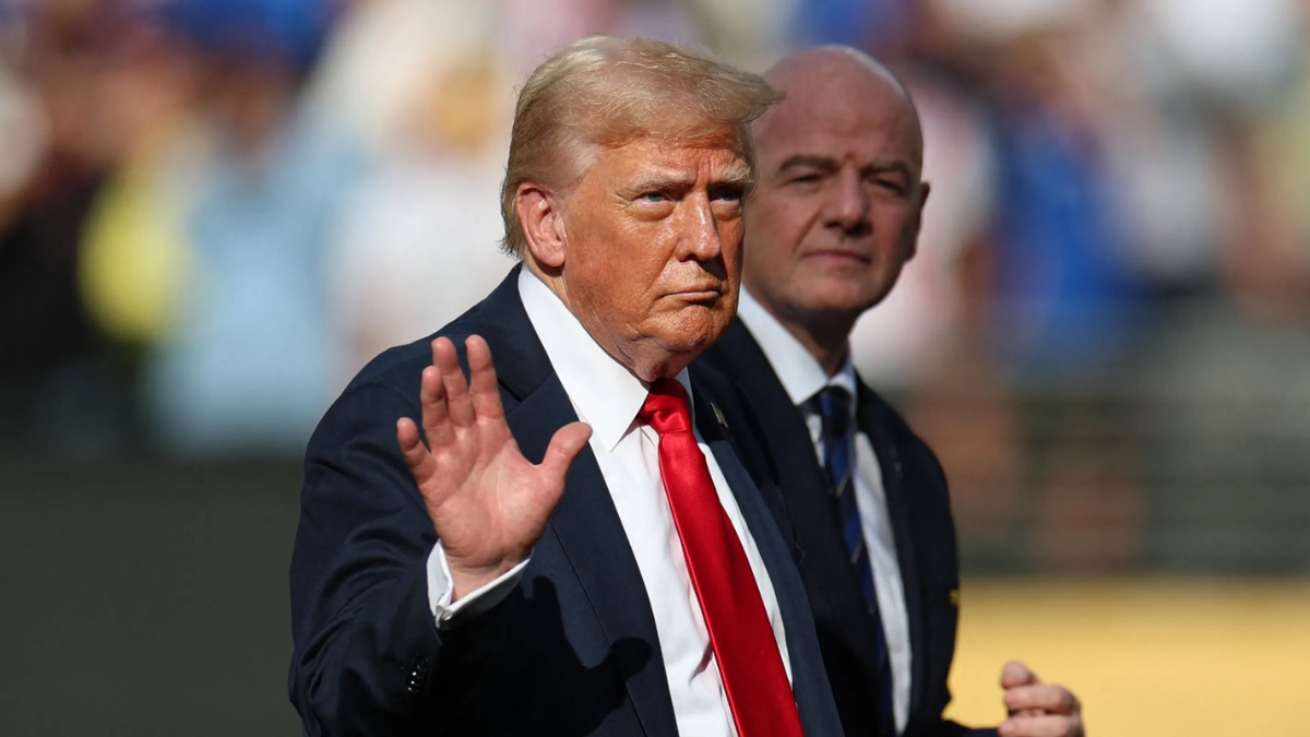 Donald Trump puts Gianni Infantino on the spot with 'immediate' World Cup request