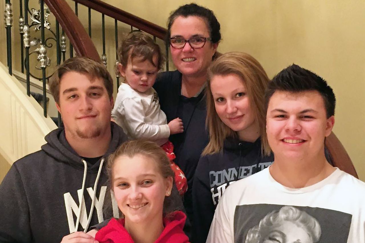 Rosie O'Donnell and her children