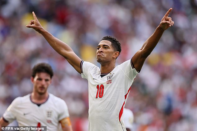 Jude Bellingham was the only England player voted to be in the World Cup 'Dream XI'