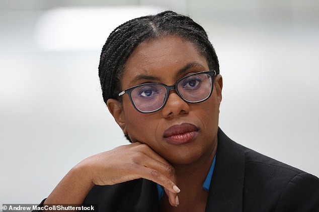 Unimpressed: Mrs Badenoch will warn that the new PM is still 'thinking like the mayor of Manchester'