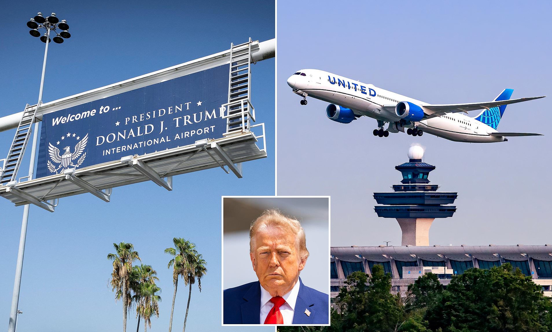 United Airlines issues blunt response to 'leaked' Trump International Airport memo amid backlash