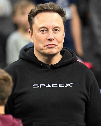 Elon Musk attends the NCAA Division 1 wrestling national championship finals on March 22nd, 2025 at the Wells Fargo Center in Philadelphia, PA.