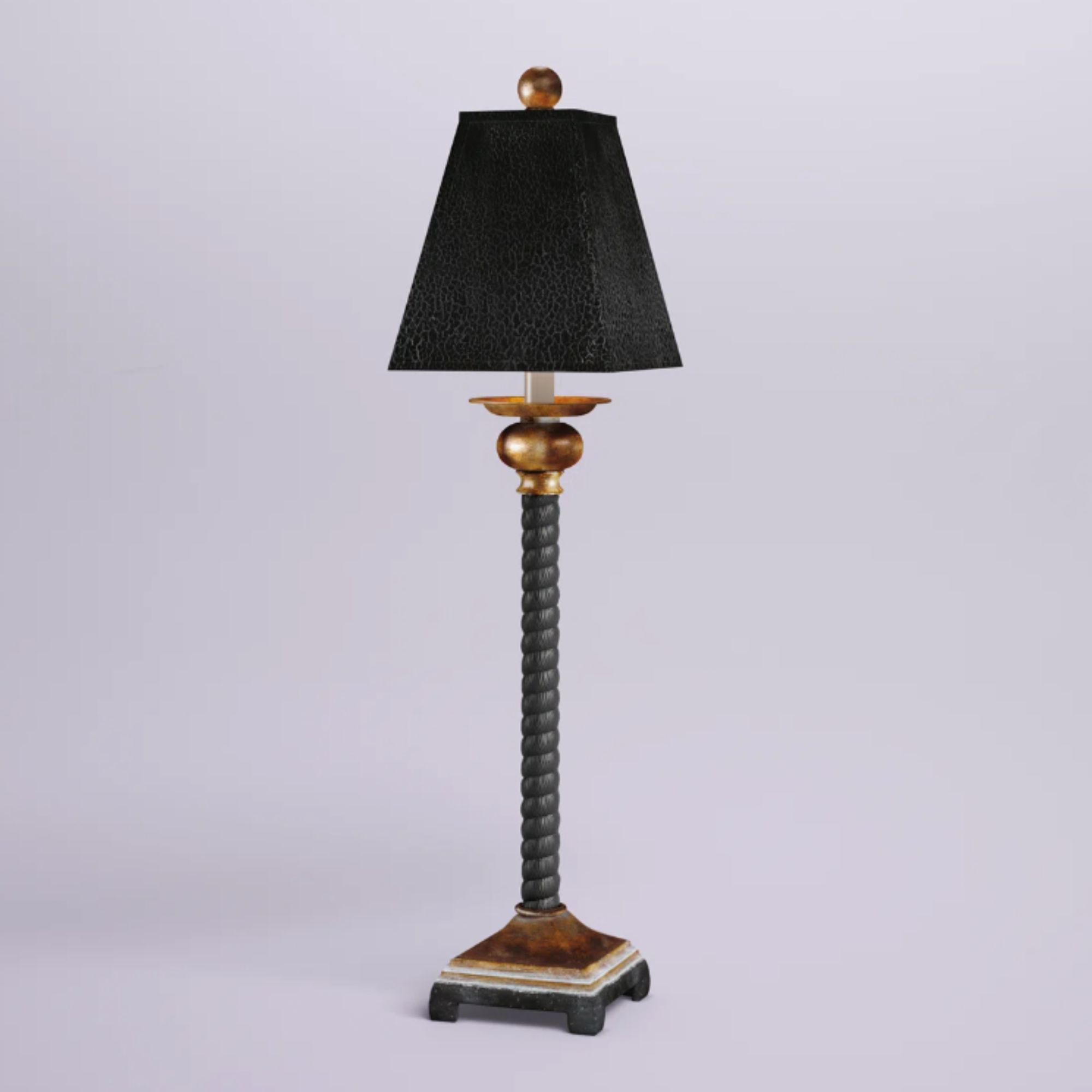 Arbuckle Resin Buffet Lamp