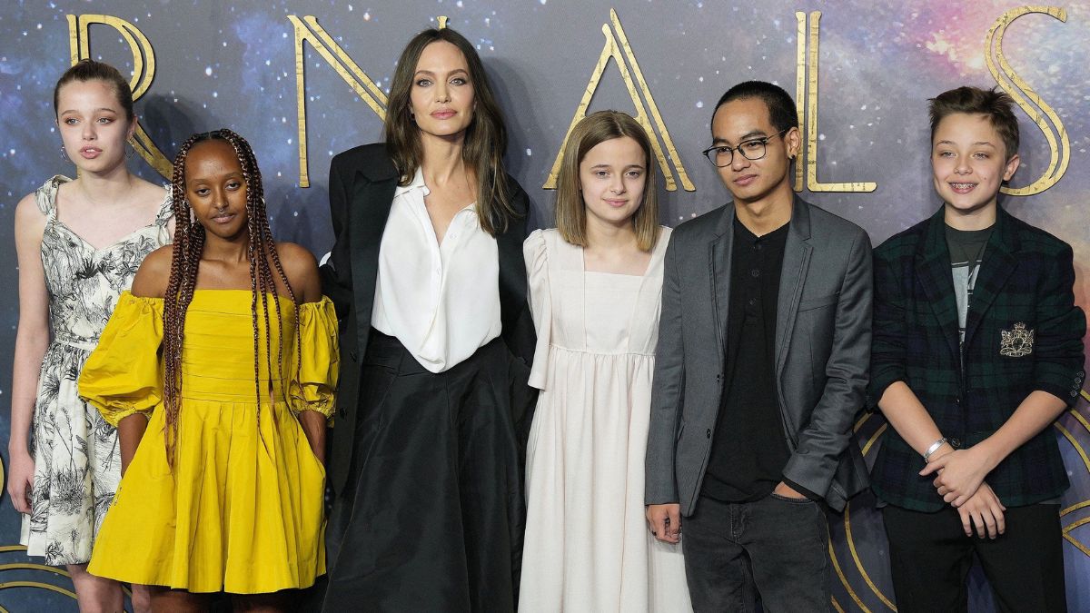 Angelina Jolie ‘just wants everyone to heal’ amid kids dropping Brad Pitt’s name, insiders say