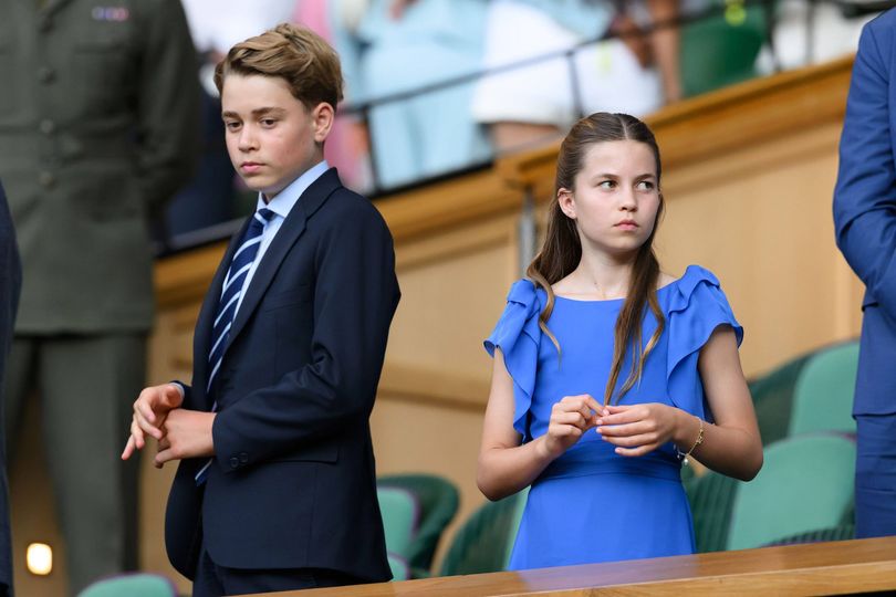 Princess Charlotte's subtle gestures show she keeps Prince George in line