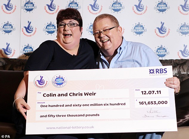 Colin and Chris Weir, from Largs, North Ayrshire, won £161,653,000 on July 12, 2011, making them the biggest UK winners at the time. Colin died in December 2019, aged 71