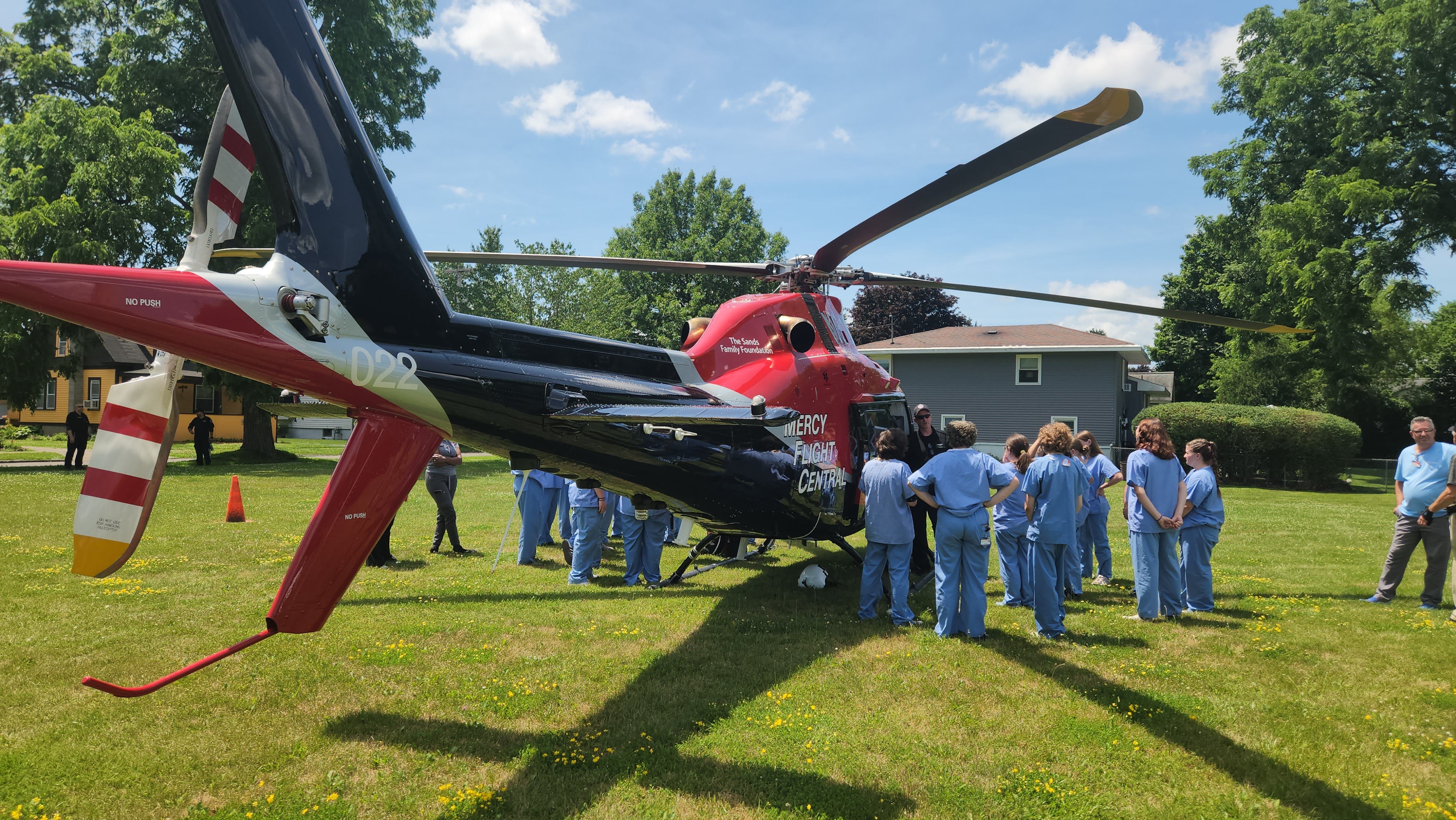 High school students explore healthcare careers at Guthrie Cortland camp