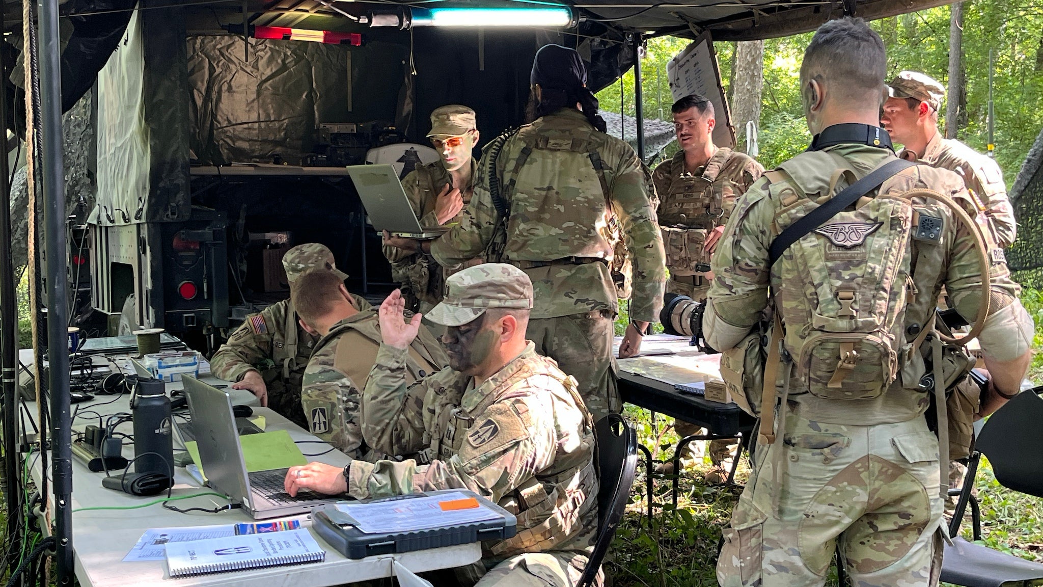 Indiana National Guard tests new mobile brigade combat tactics at Camp Atterbury