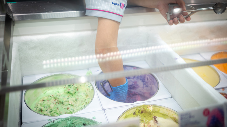 One Of Bobby Flay's First Jobs Was At This Ice Cream Shop Chain
