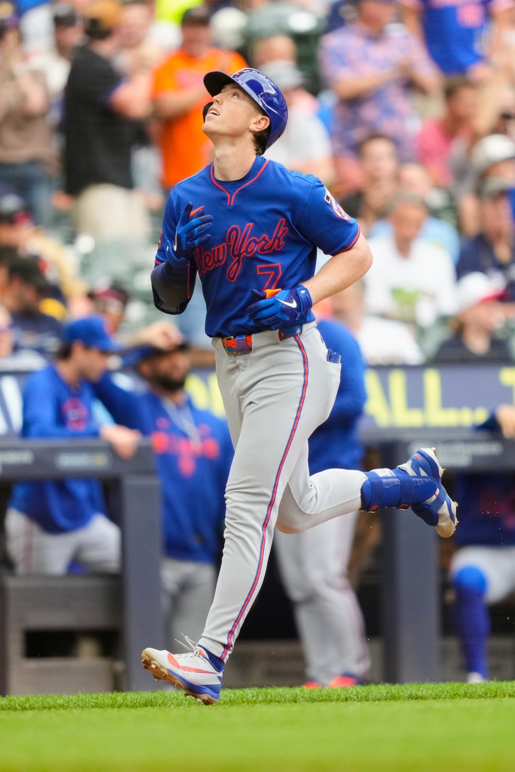 Mets can’t overcome Brett Baty’s early blunder in loss to Brewers
