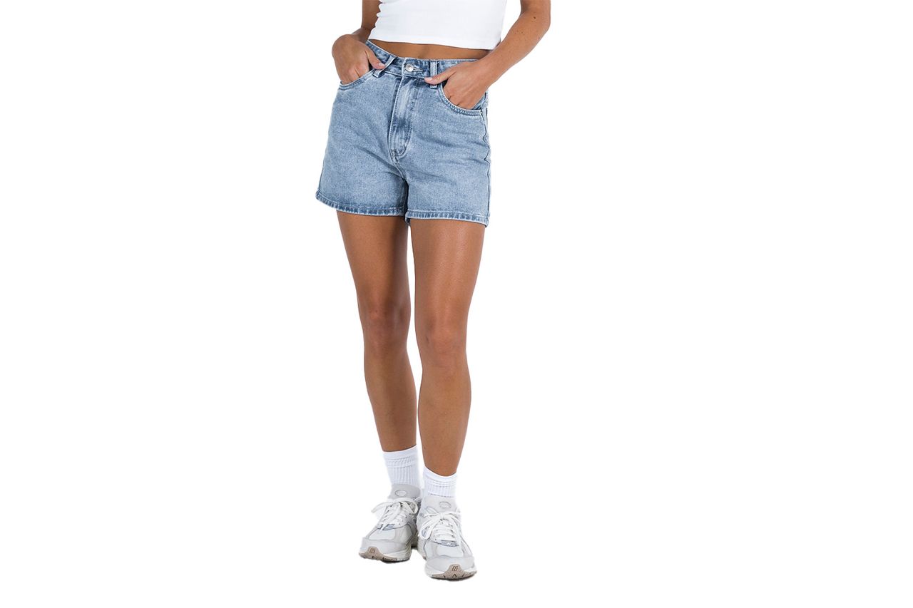 Tropicana High Waist Denim Shorts