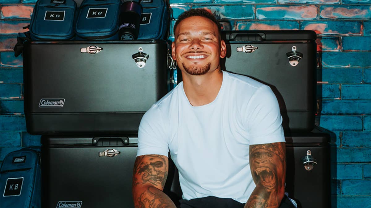 Kane Brown unveils innovative Coleman cooler at 100-degree Nashville event