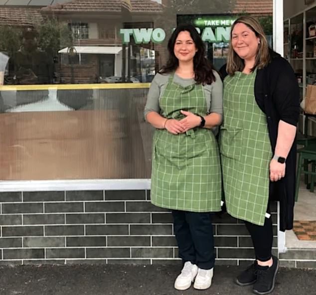 Sisters Angie Markou and Chryssie Swarbrick opened Two Franks four years ago but say the business is no longer financially viable.
