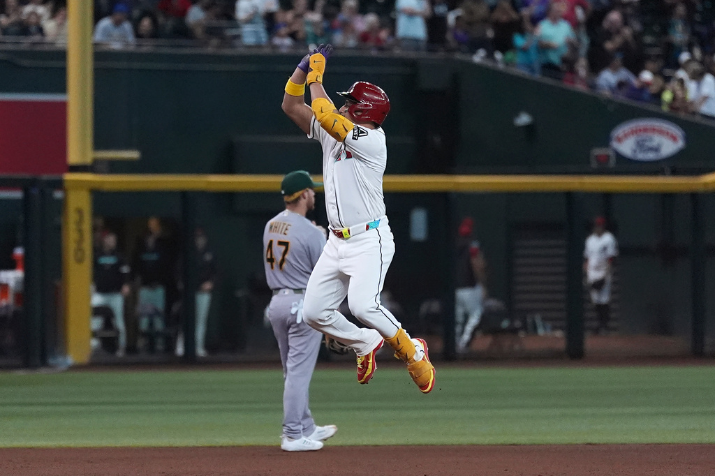 Athletics Diamondbacks Baseball