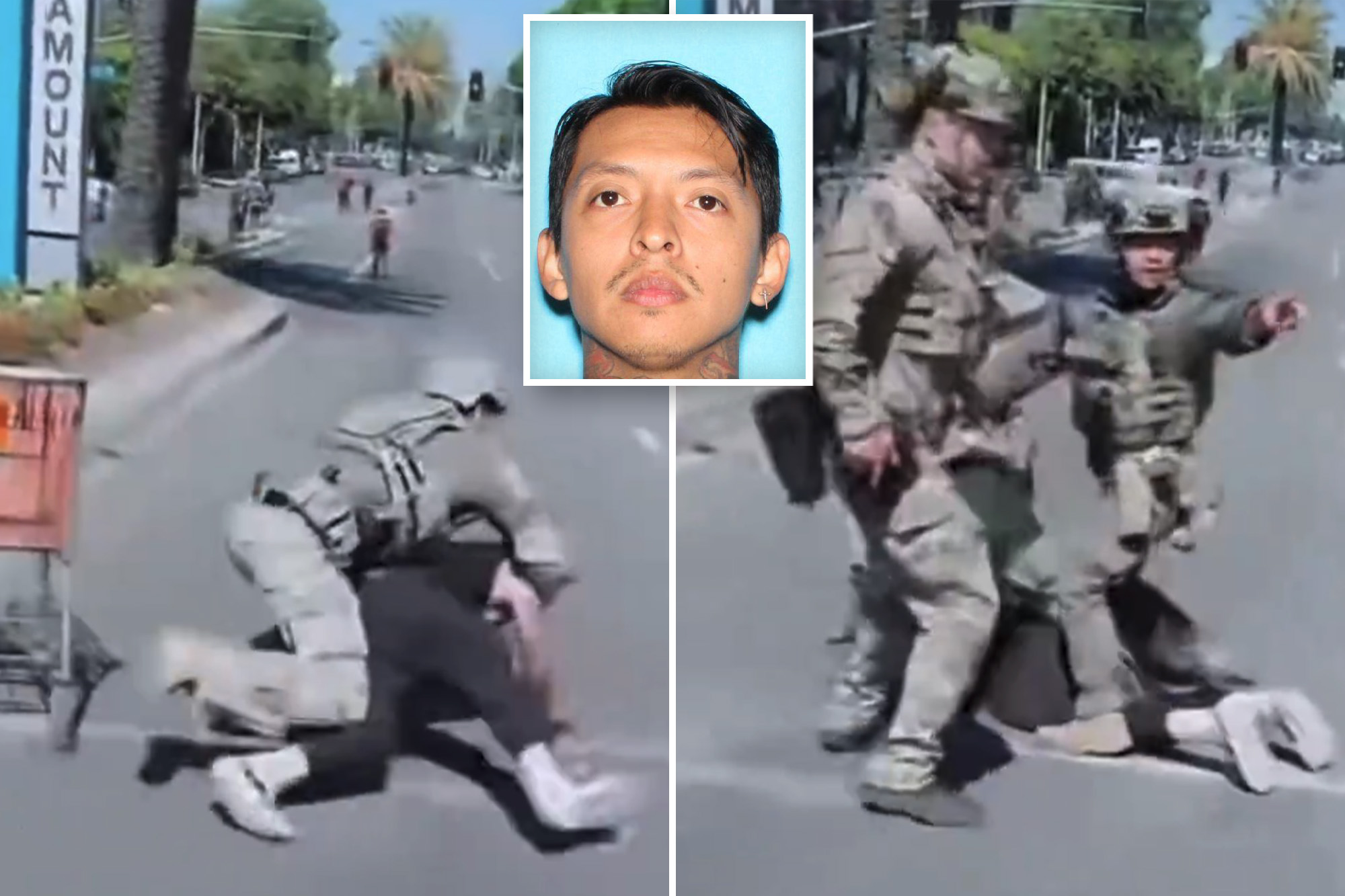 Masked agitator learns fate for chucking cinder block at federal agent during LA anti-ICE protest