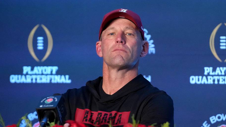 Kalen DeBoer following the 2026 Rose Bowl.