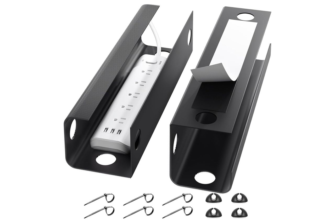Yecaye 2 Pack Cable Management Under Desk