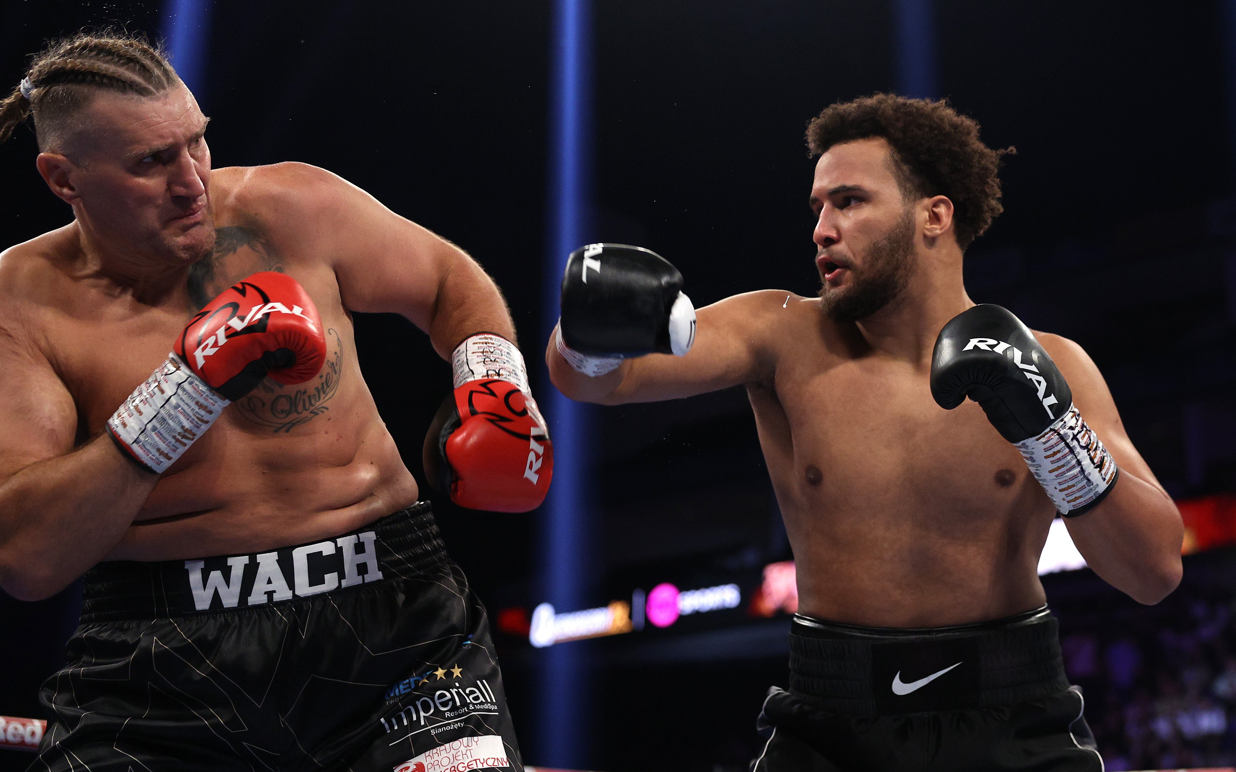 Demolition job: Mariusz Wach was blown away by Moses Itauma in London in 2024 (Getty)