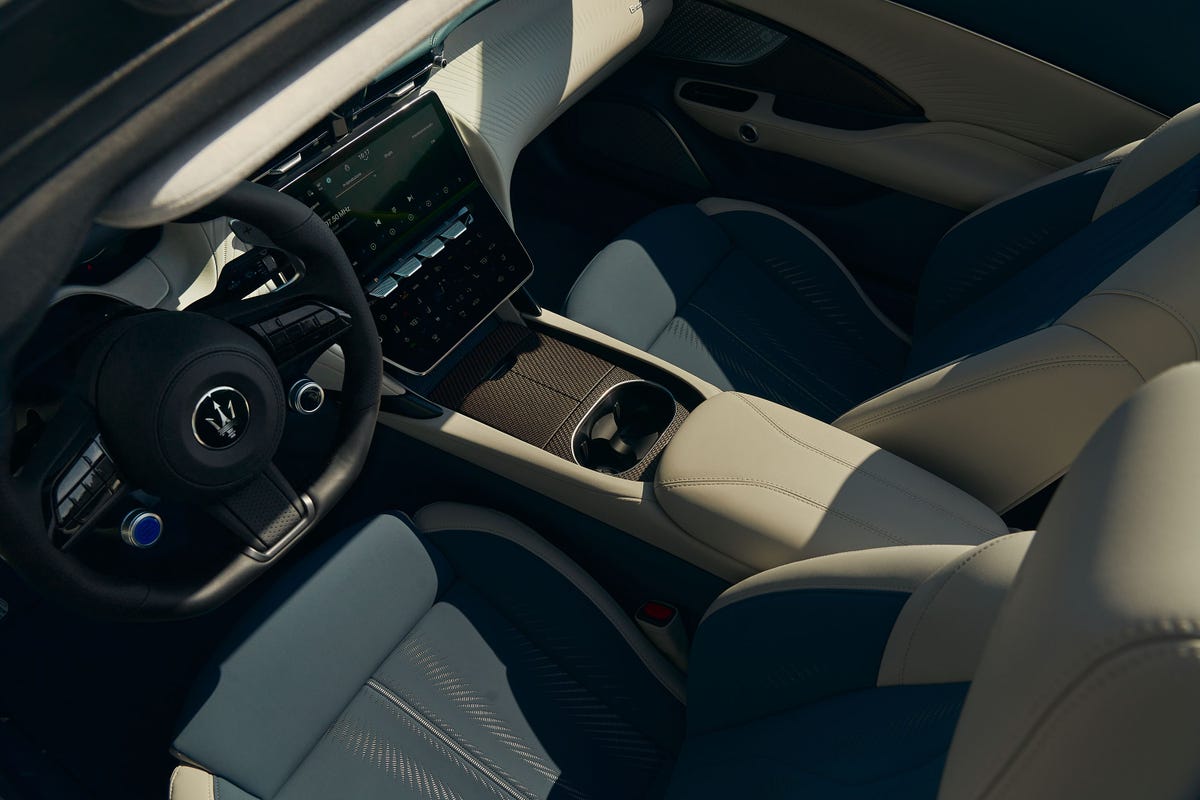 View Interior Photos of the 2027 Maserati GranCabrio Folgore