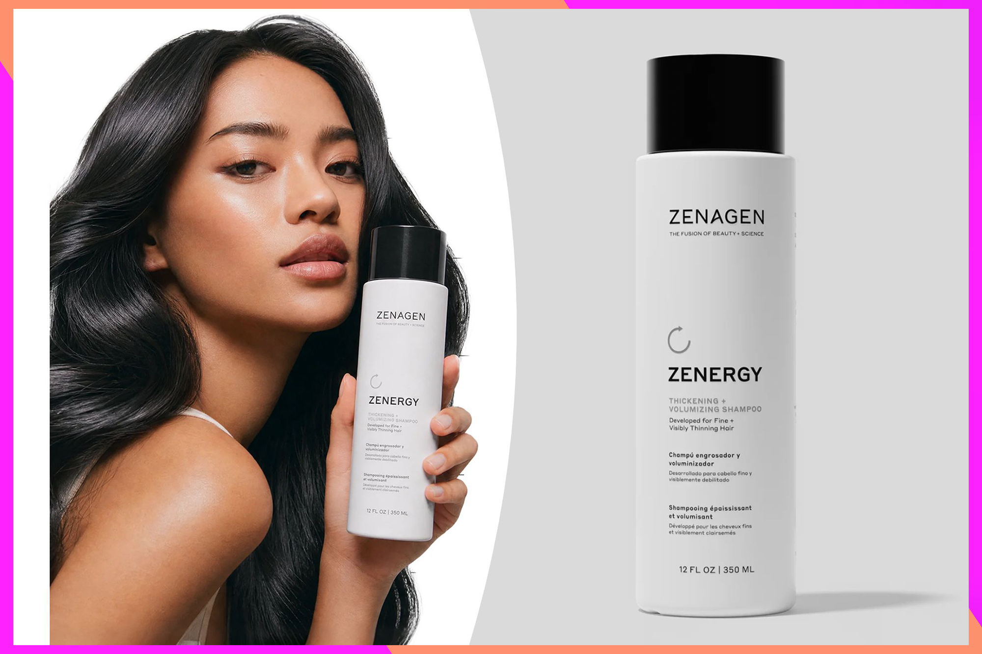 Meet ZENERGY: The daily shampoo designed to give hair a volume boost