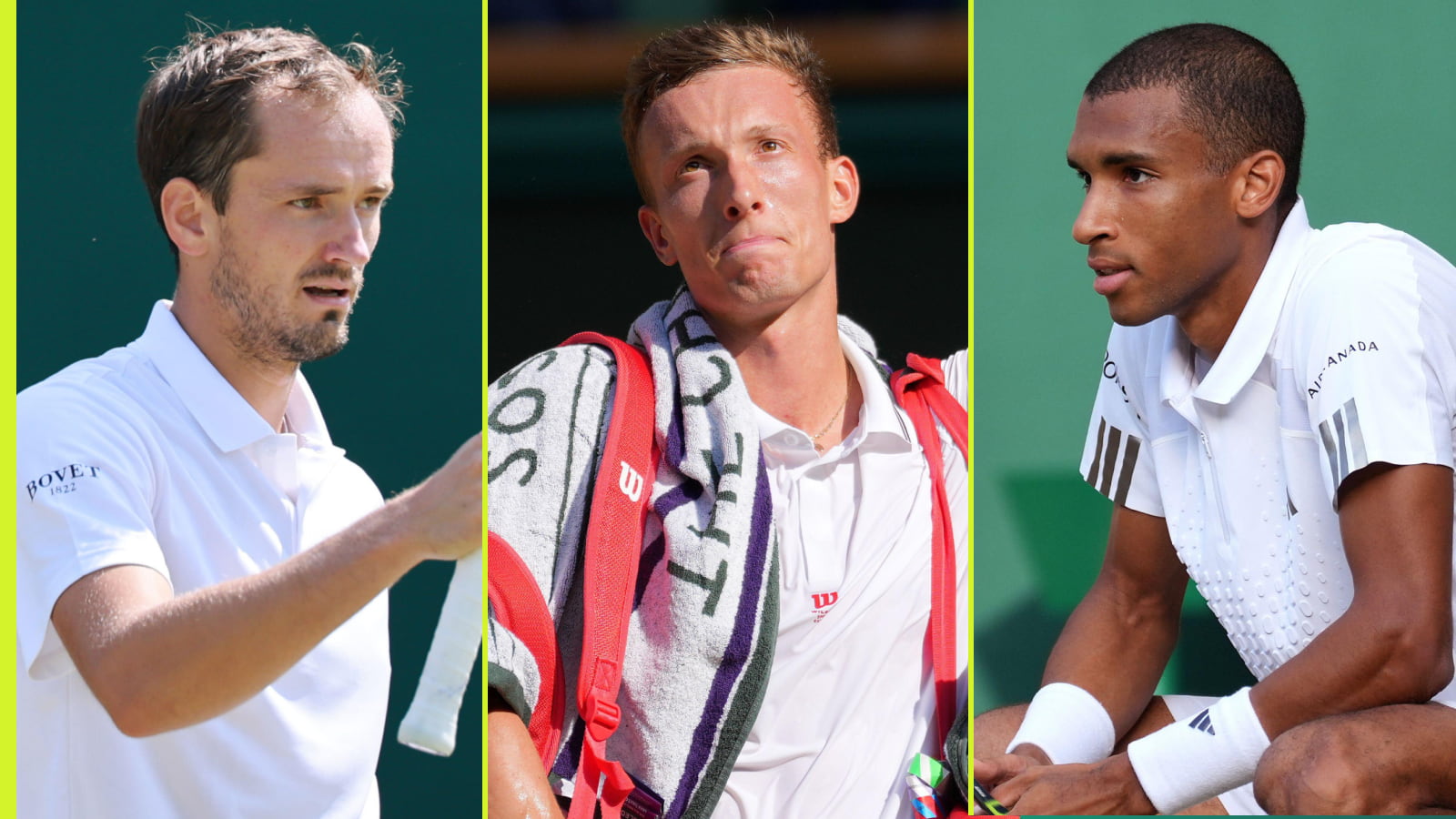 Medvedev, Lehecka, Auger-Aliassime