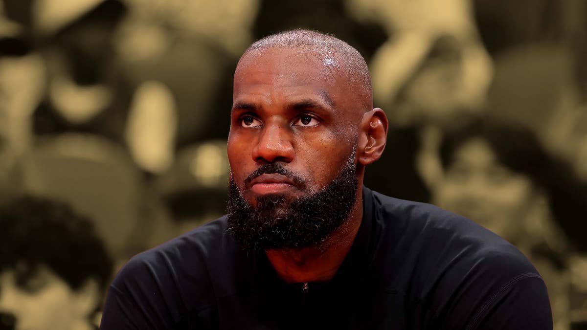 LeBron James admits he would get frustrated when fans would say the Western Conference is more challenging than the Eastern Conference