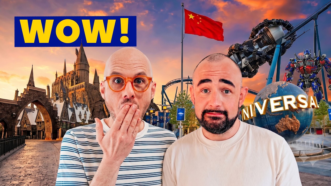 We visited the world’s largest Universal Studios (Beijing, China)