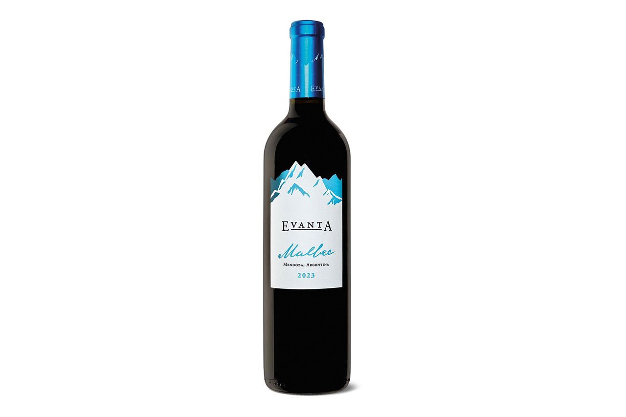 Bottle of Evanta Malbec