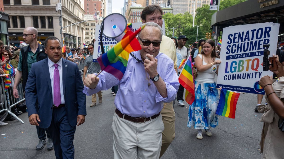 Rising Maine Senate candidate already at odds with Schumer