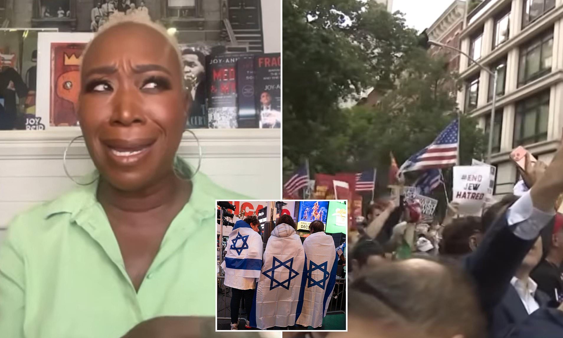 Joy Reid flub after saying Jews in US are 'perfectly safe'