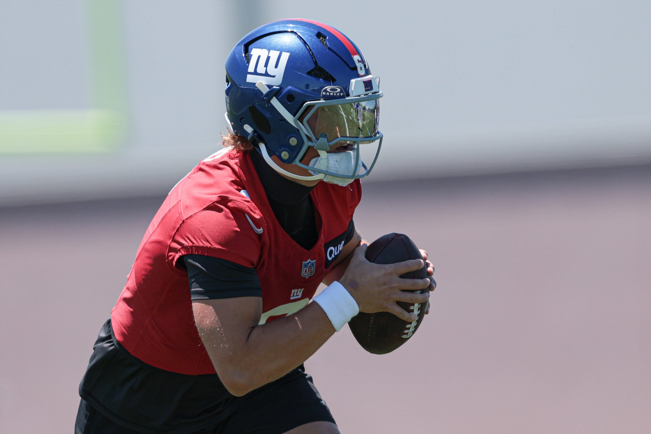 A big Jaxson Dart question headlines the 3 Giants offense storylines to watch as New York's training camp approaches