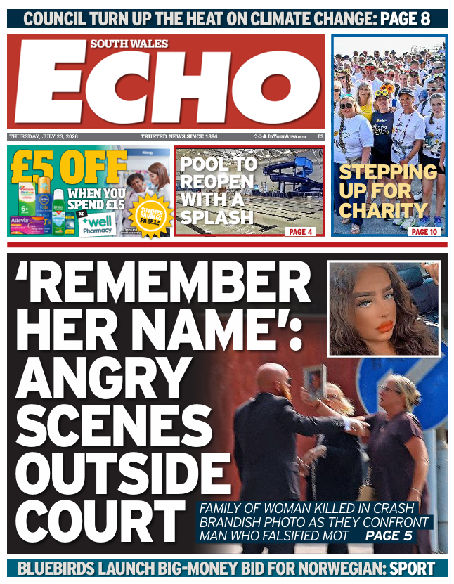 Wales' papers: Fraudster takes £11k from pensioner and angry scenes outside court