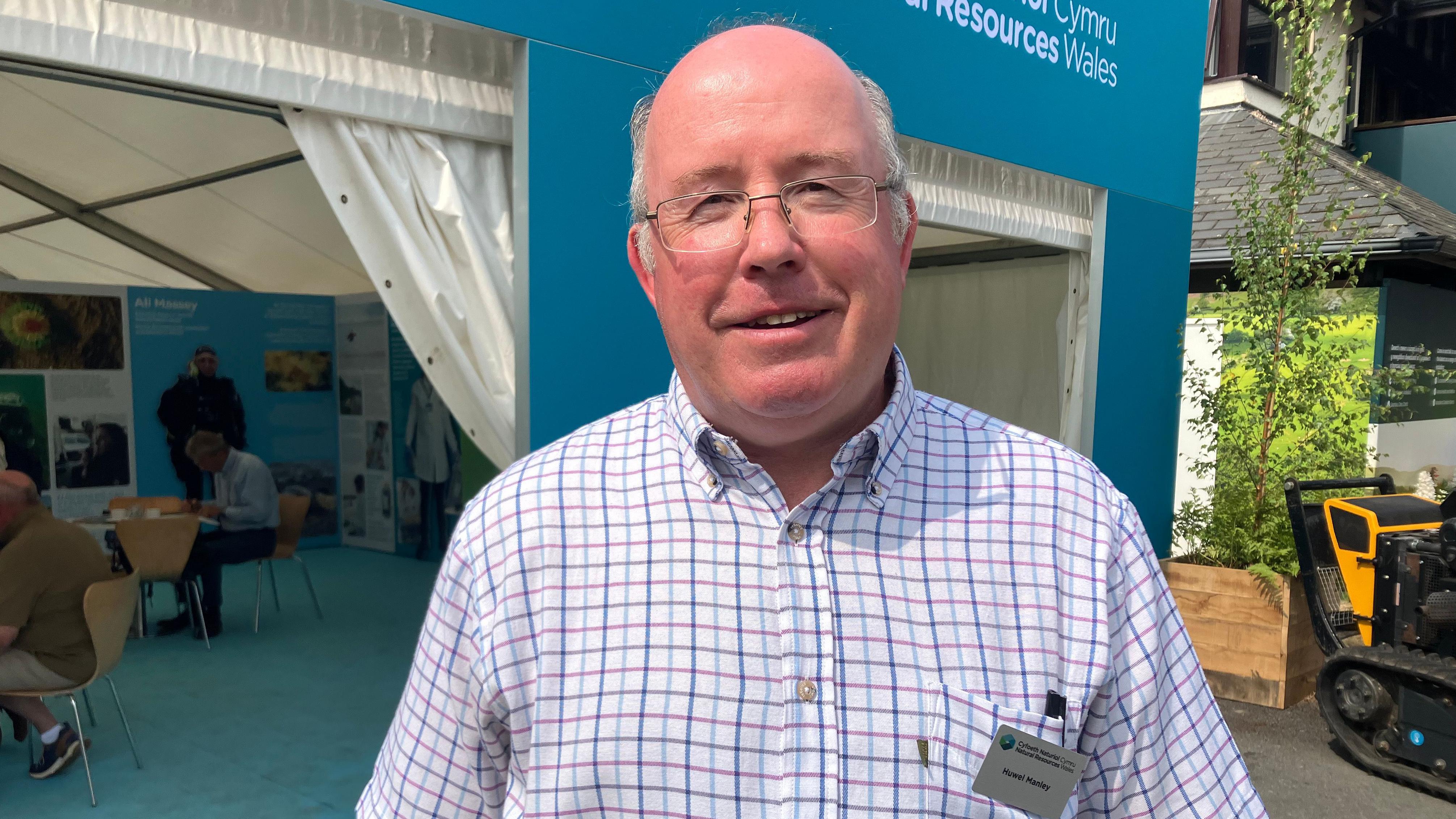 Huwel Manley of NRW urged people to be careful with their use of water