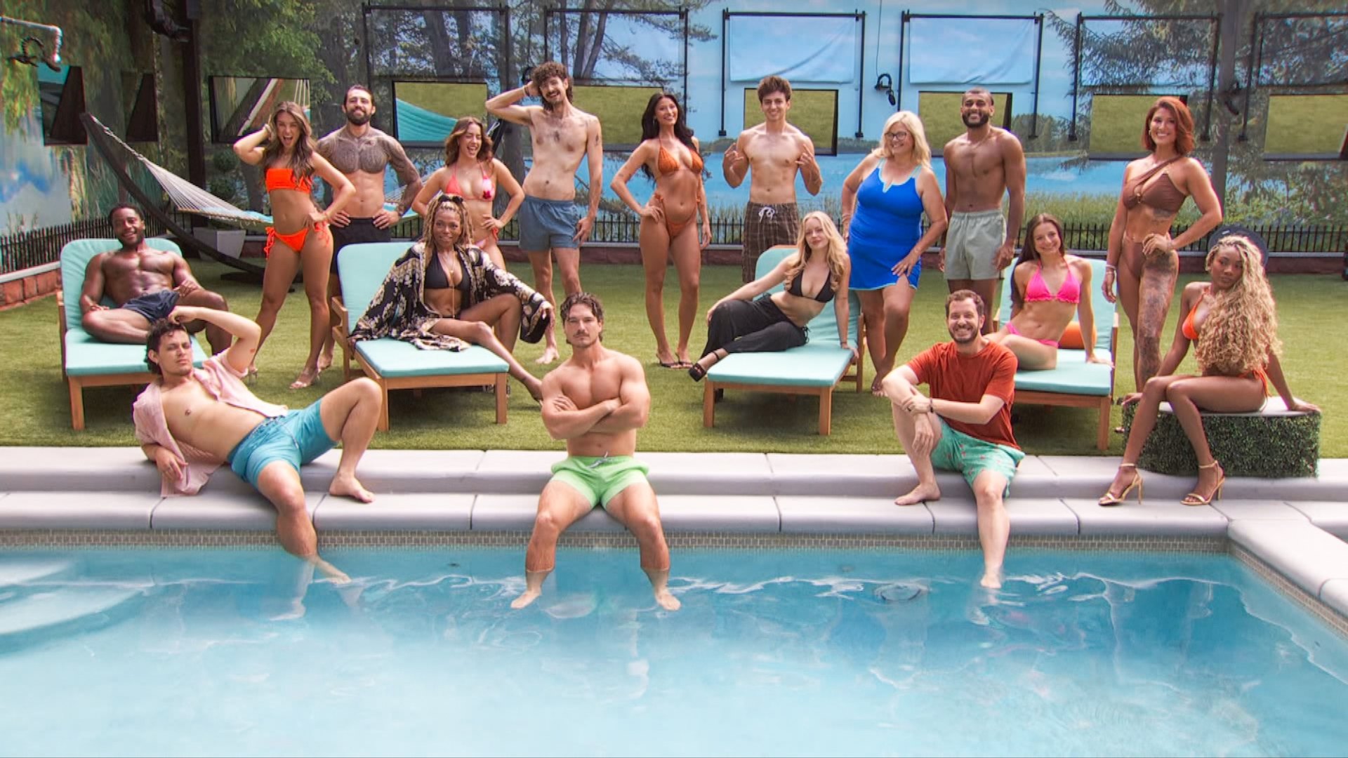 Big Brother 28 cast shows some skin in annual backyard group photos