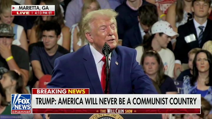 Trump, 80, botches lame nickname for rising Dem star