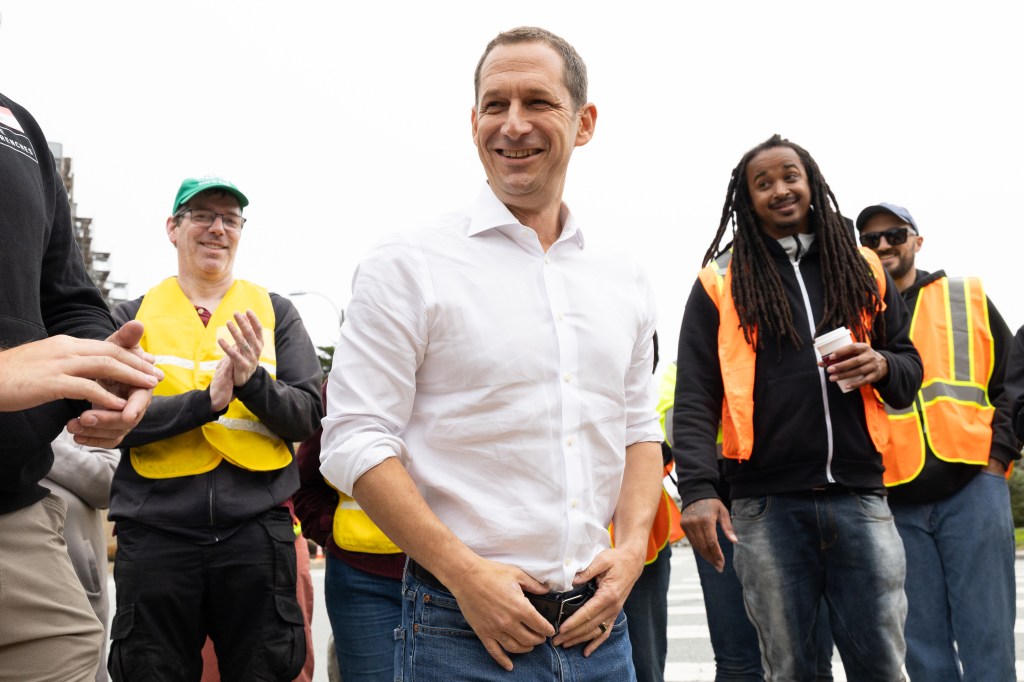 San Francisco Mayor Daniel Lurie Takes Part In Community Service Events Across The City