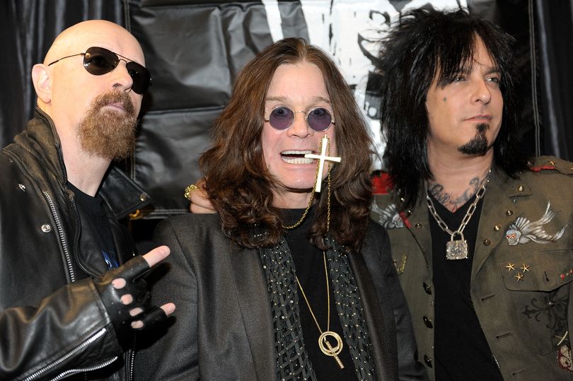 Rob Halford, Ozzy Osbourne and Nikki Sixx