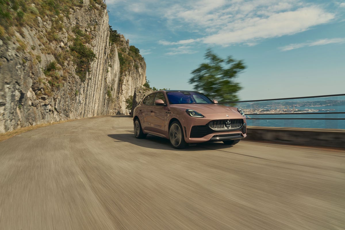 View Exterior Photos of the 2027 Maserati Grecale Folgore