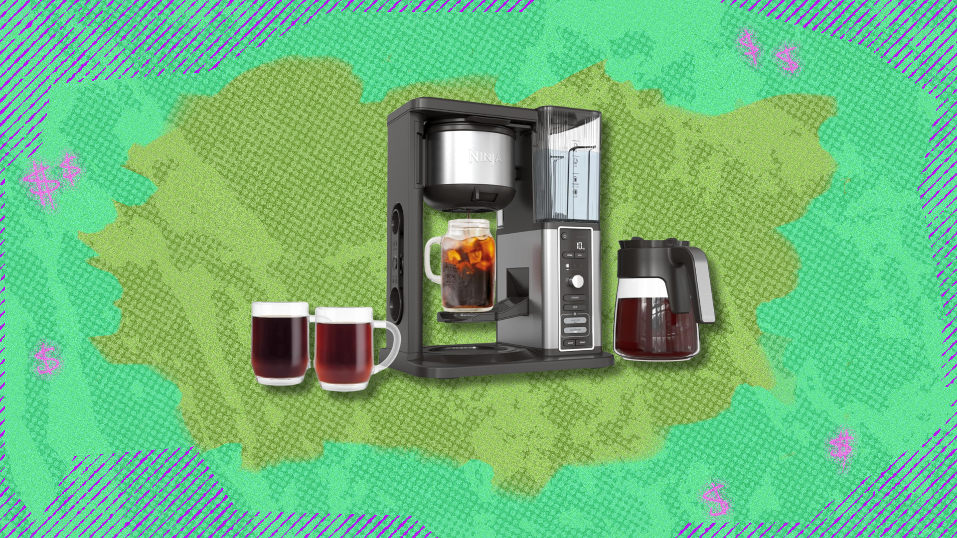 The Ninja hot and iced coffee machine is $20 off at Amazon — buy now for $139.99