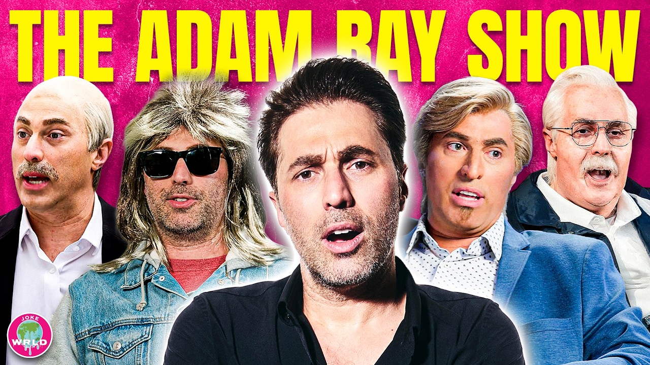 The many faces of Adam Ray