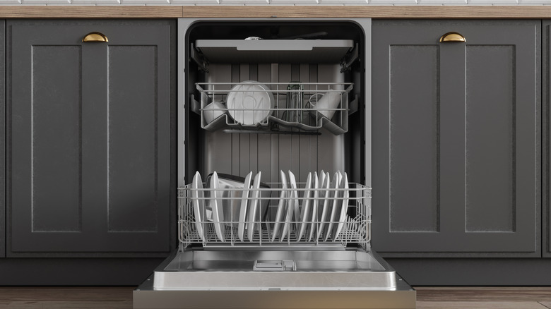Why your dishwasher leaves white residue on dishes