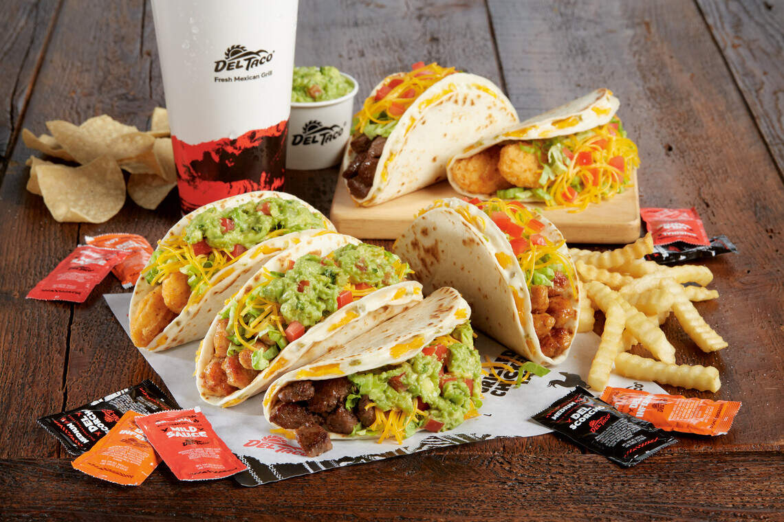 Del Taco took first place on USA Today’s list of the top 10 fast food restaurants in the United States.