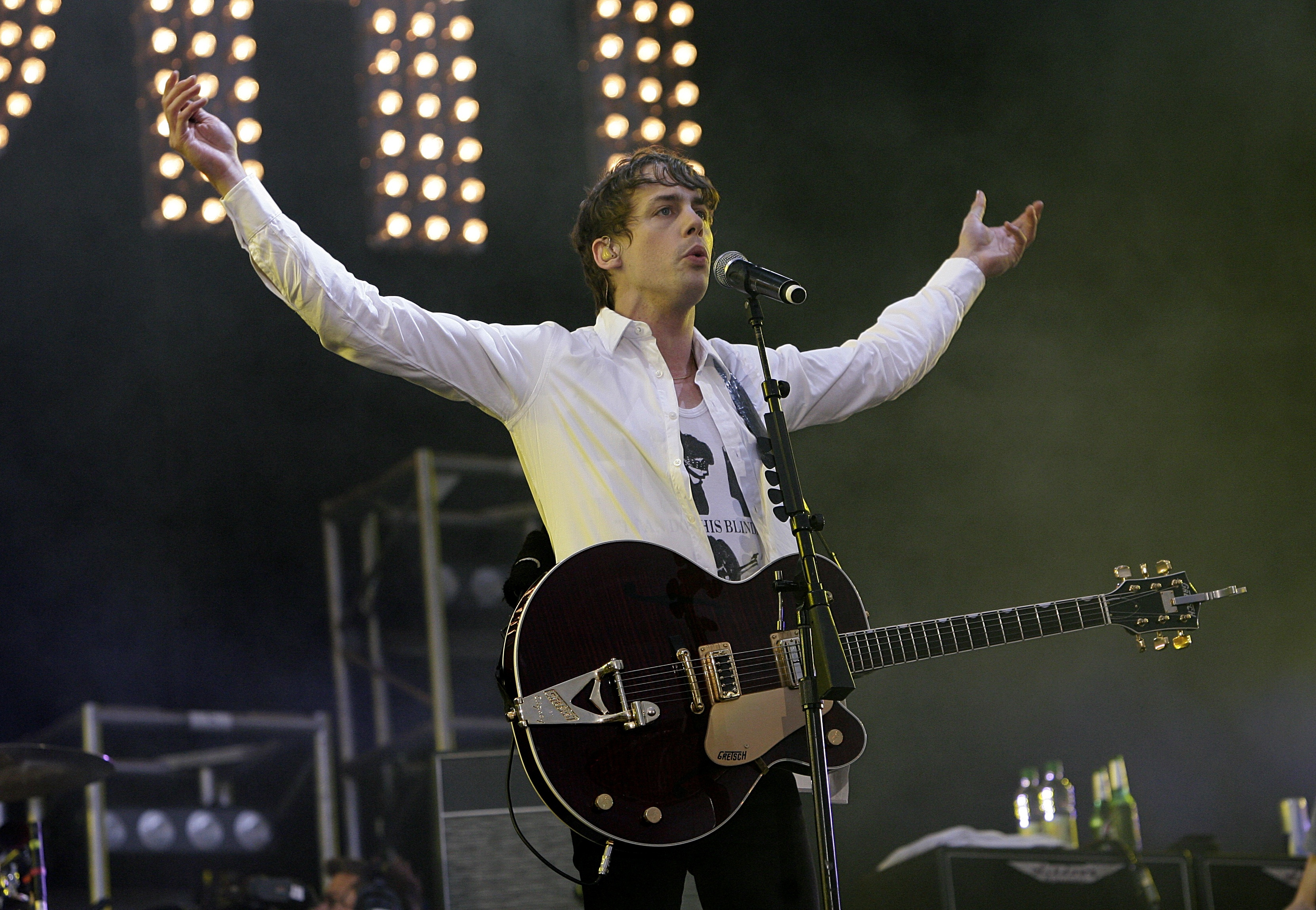 Razorlight frontman Johnny Borrell has revealed they initially tried to sell off their song America (Yui Mok/ PA) (PA Archive)