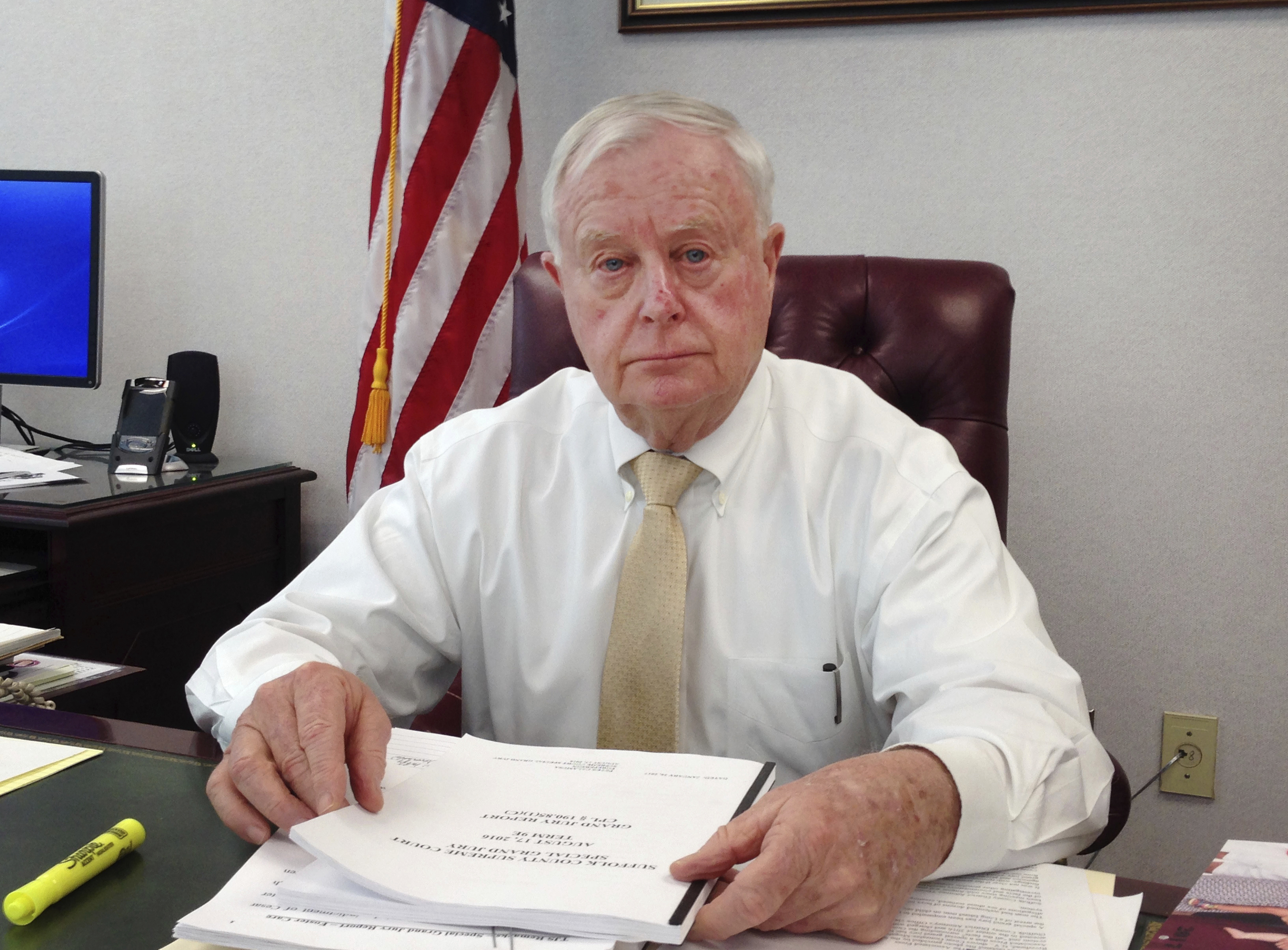 Ex-Suffolk DA and aide busted in corruption cover-up scandal sting ask Trump for pardon