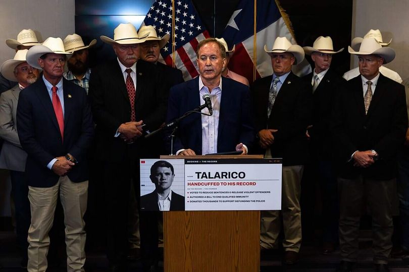 Texas' Ken Paxton abruptly ends news conference after questions on scandals