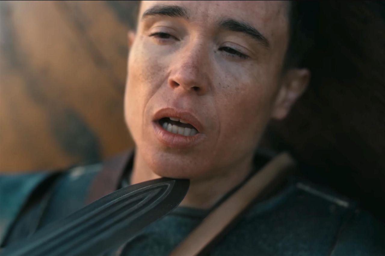 Elliot Page in 'The Odyssey'