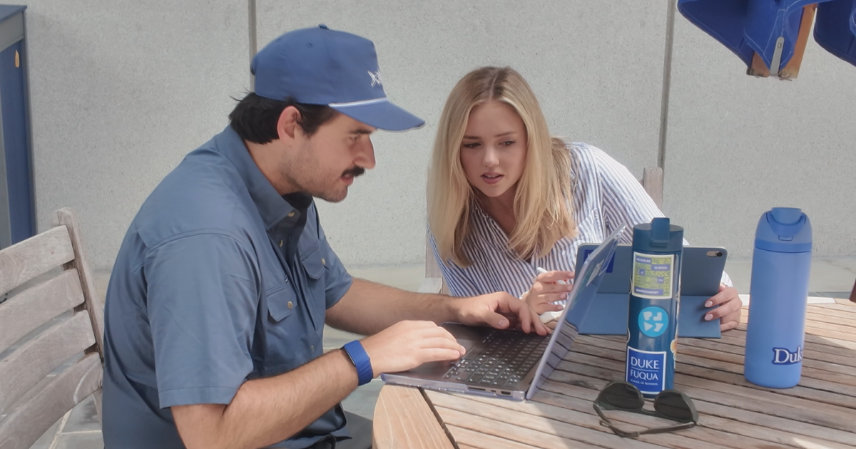 Students drive electric truck across country to join Duke's new climate-business program
