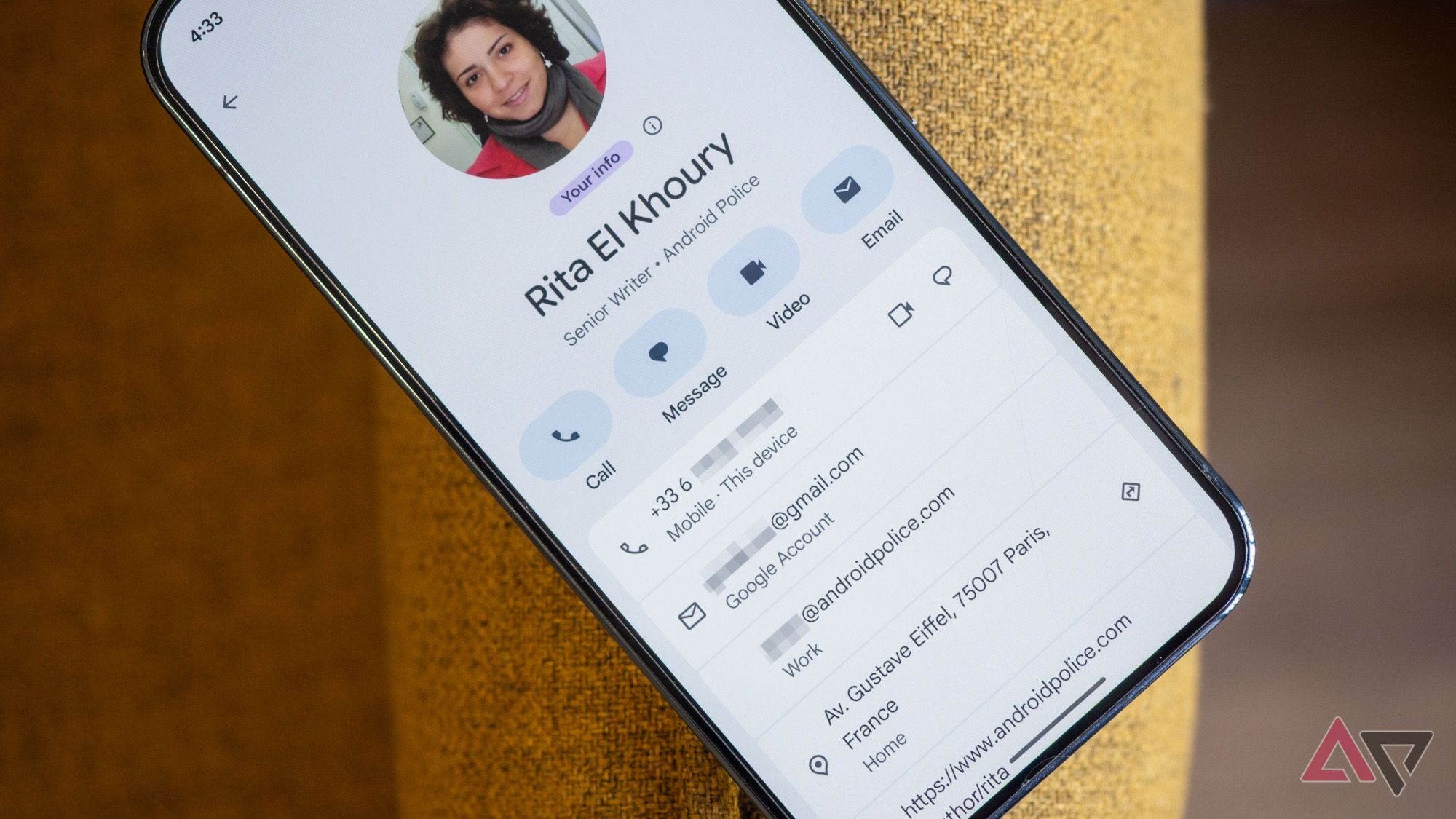 Google Contacts now lets you make your personal card; here's how I set up mine